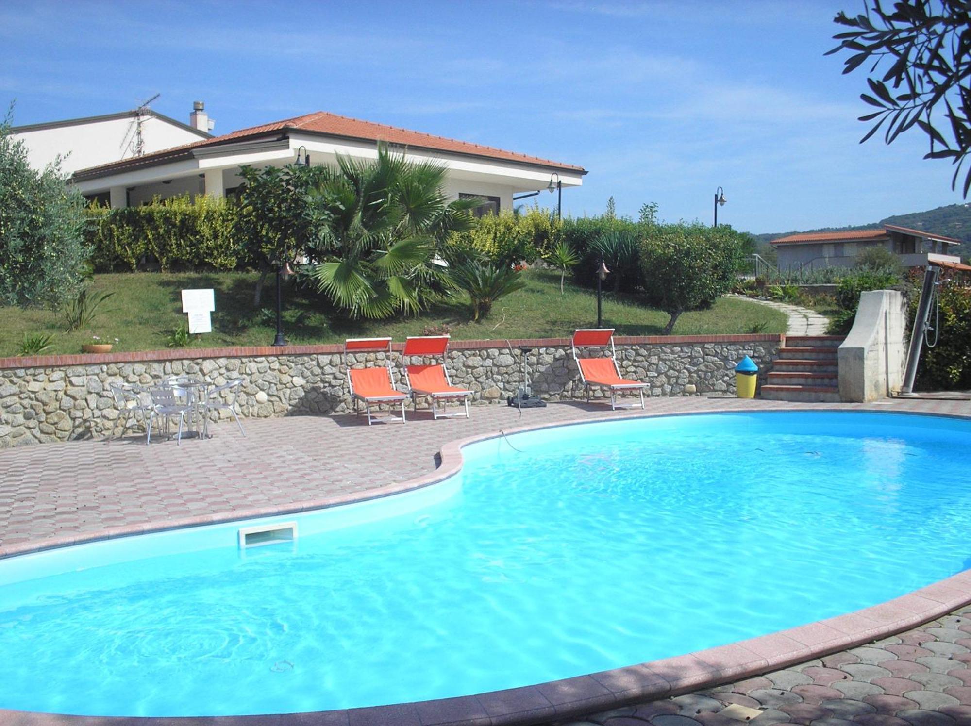 Agriturismo Seaview Capo Vaticano Bagian luar foto